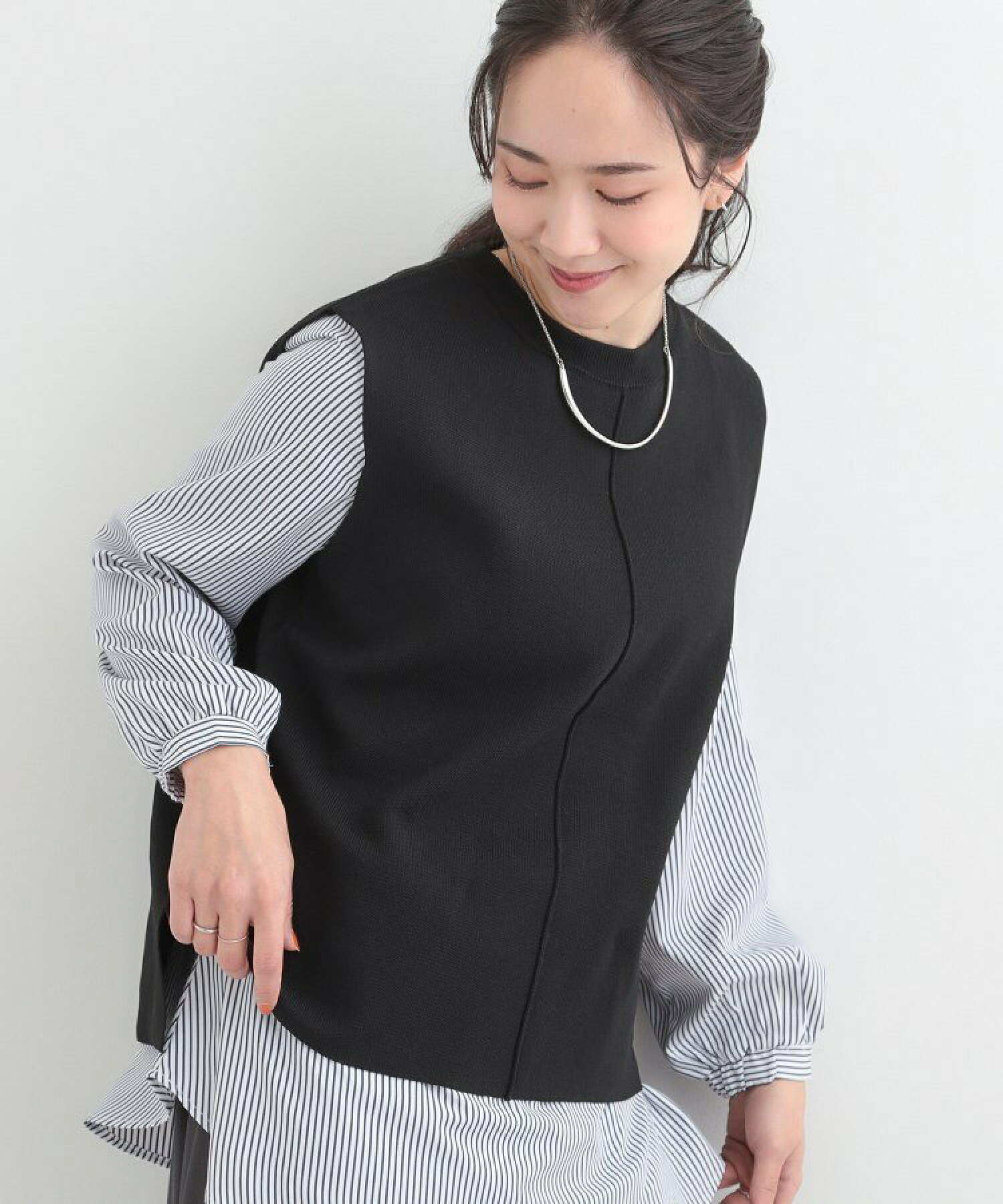 🆕【⭐訂購⭐】  🇯🇵日本直送 🌀百搭時尚針織背心+襯衫 兩件式套裝［4款選］🌀 [ELCA-0070][260319]