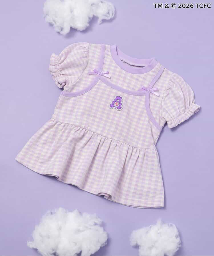 🇯🇵預訂 日本直送🇯🇵Apres les cours x Care Bears系列三色人物貼花吊帶短袖層疊上衣