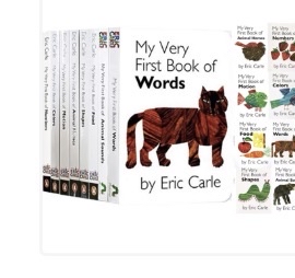 Animal Homes 2. My Very First Book of Motion 3. My Very First Book of Food 4. My Very First Book of Shapes 5. My Very First Book of Numbers 6. My Very First Book of Colors 7. My Very First Book of Words 8. My Very First Book of Animal Sounds