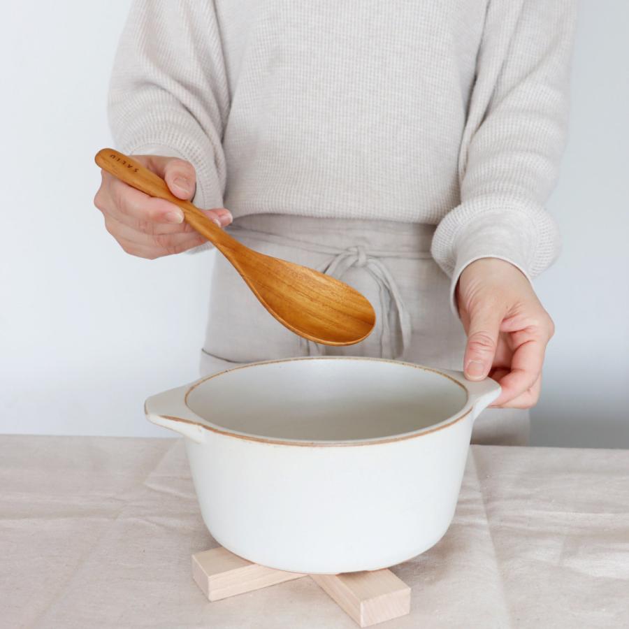 【現貨】🔥🔥【日本製《SALIU》天然柚木寬面大容量多功能料理分菜匙】