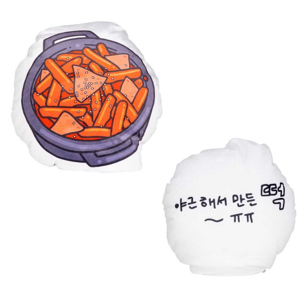 📦訂購 台灣代購 野獸國 地球娛樂室 雙面翻轉抱枕 辣炒年糕款