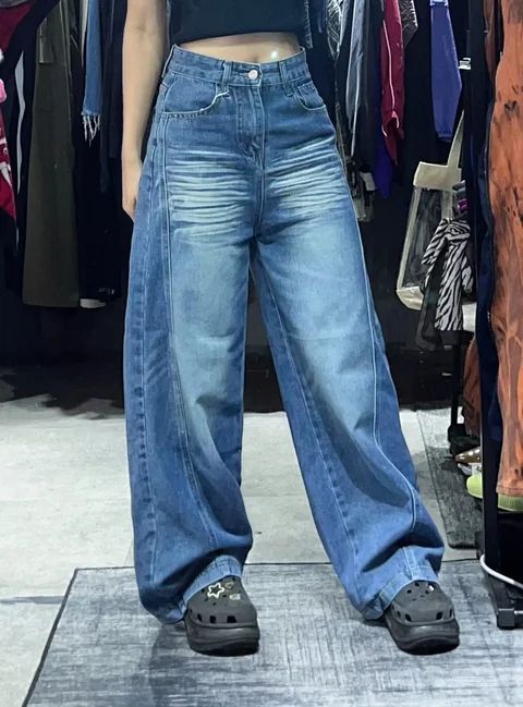 Black Vintage Jeans #0460