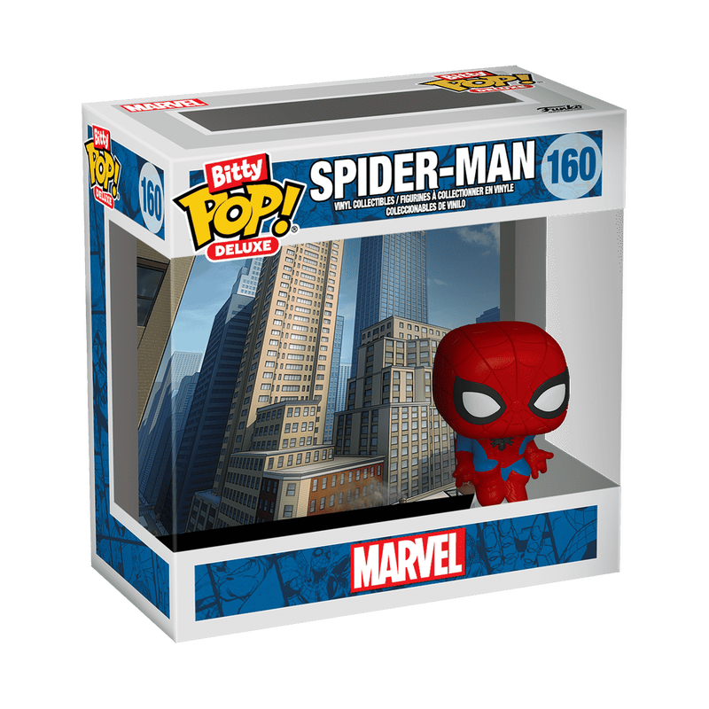 📦訂購 美國代購 Bitty Pop! Marvel Bitty Pop! Deluxe Spider-Man (Cityscape) Figure 蜘蛛俠 模型
