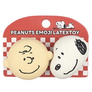 🇰🇷Peanuts Emoji Latex Toy