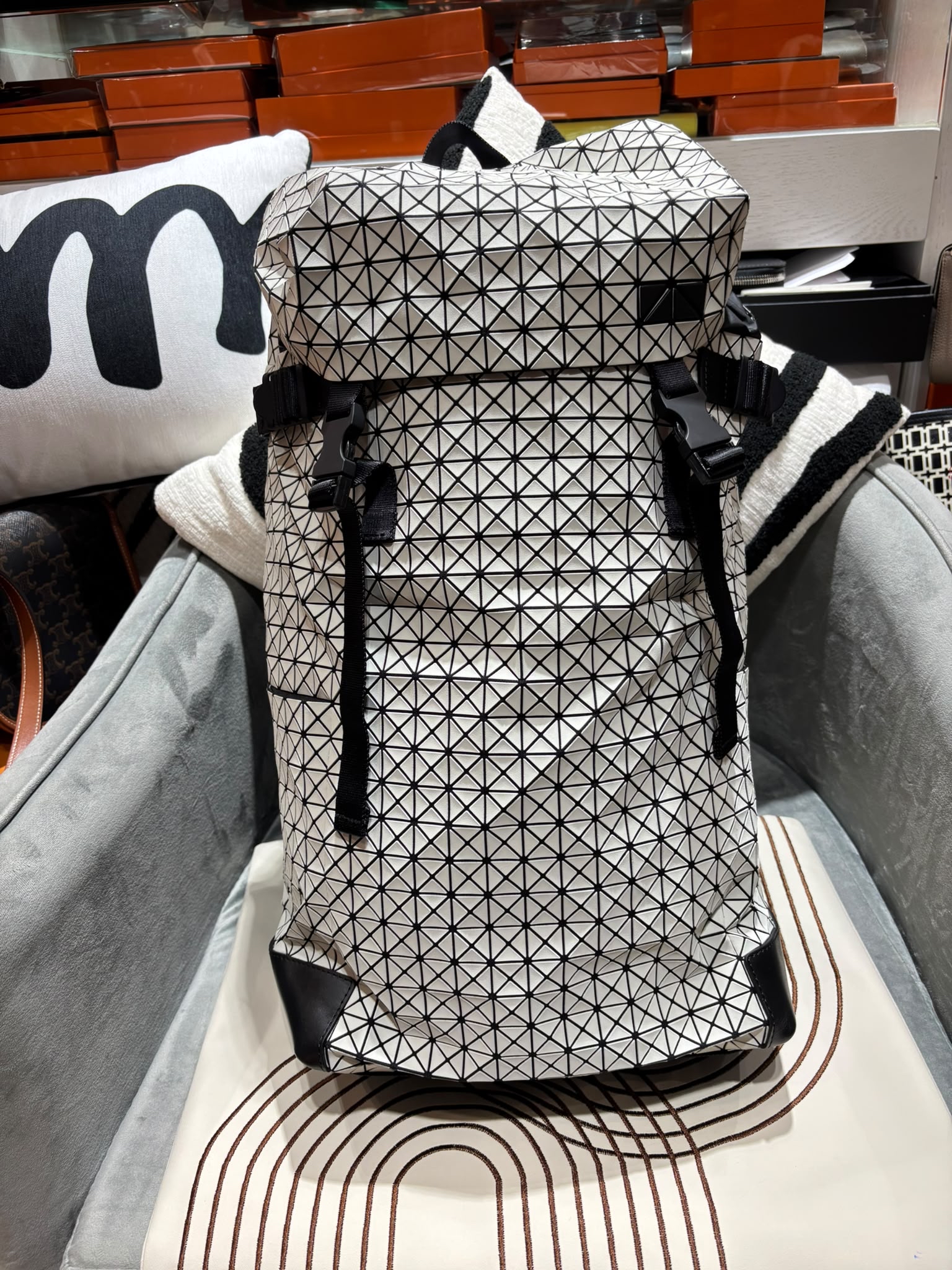 Issey Miyake Men’s Hiker Backpack 100%Authentic, 98%New ✅Dust bag