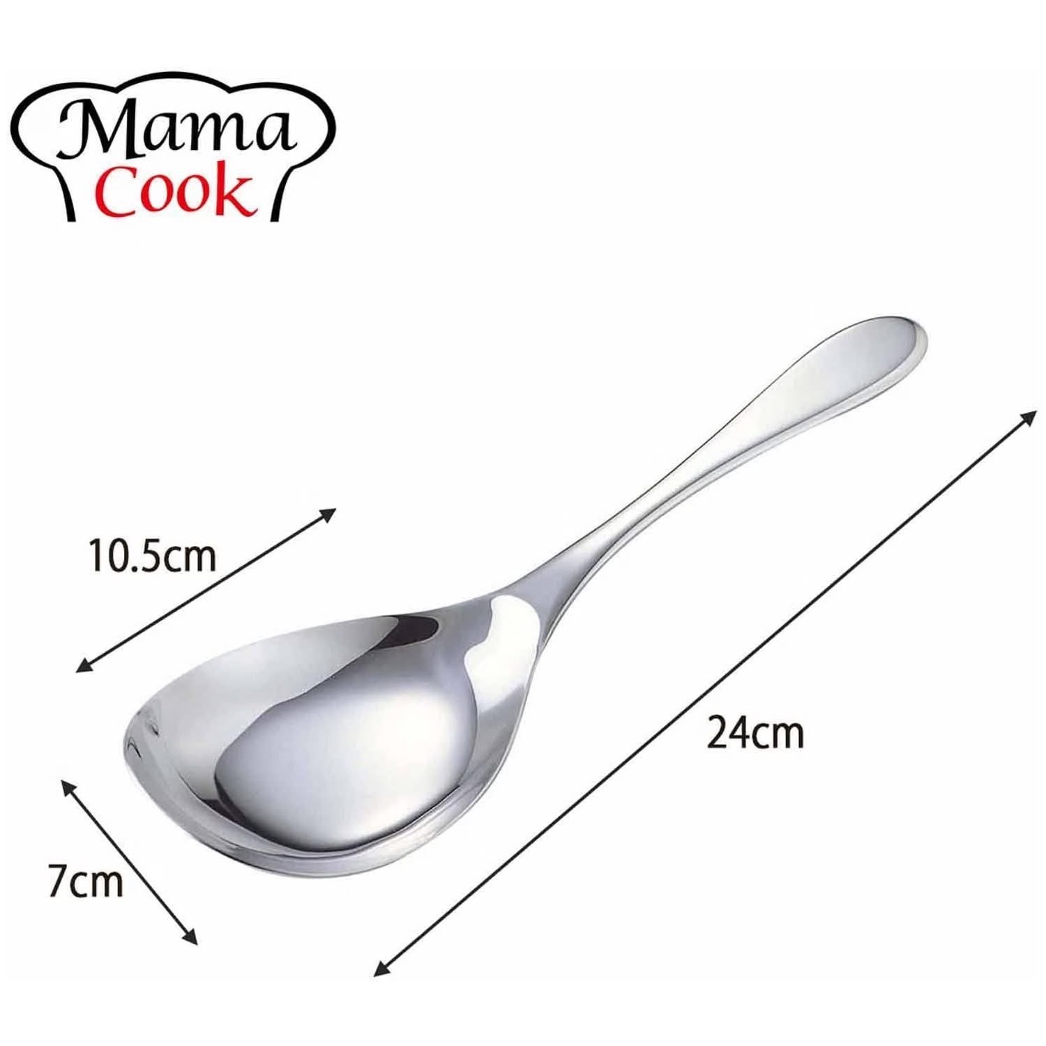 日本製MAMA COOK不鏽鋼多功能分菜大分量匙