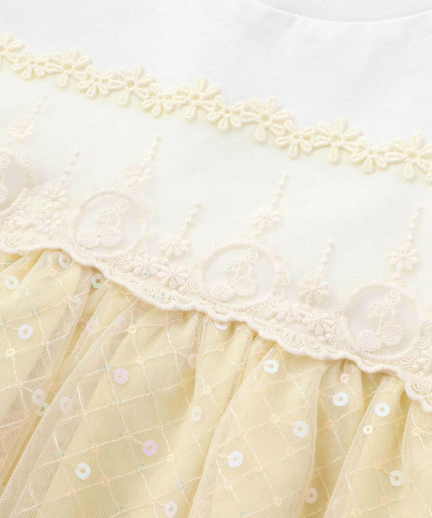 🆕【⭐訂購⭐】 🇯🇵日本直送 🌀閃亮薄紗拼接公主裙［2款選］ 🌀[ELBA-0189][260317]