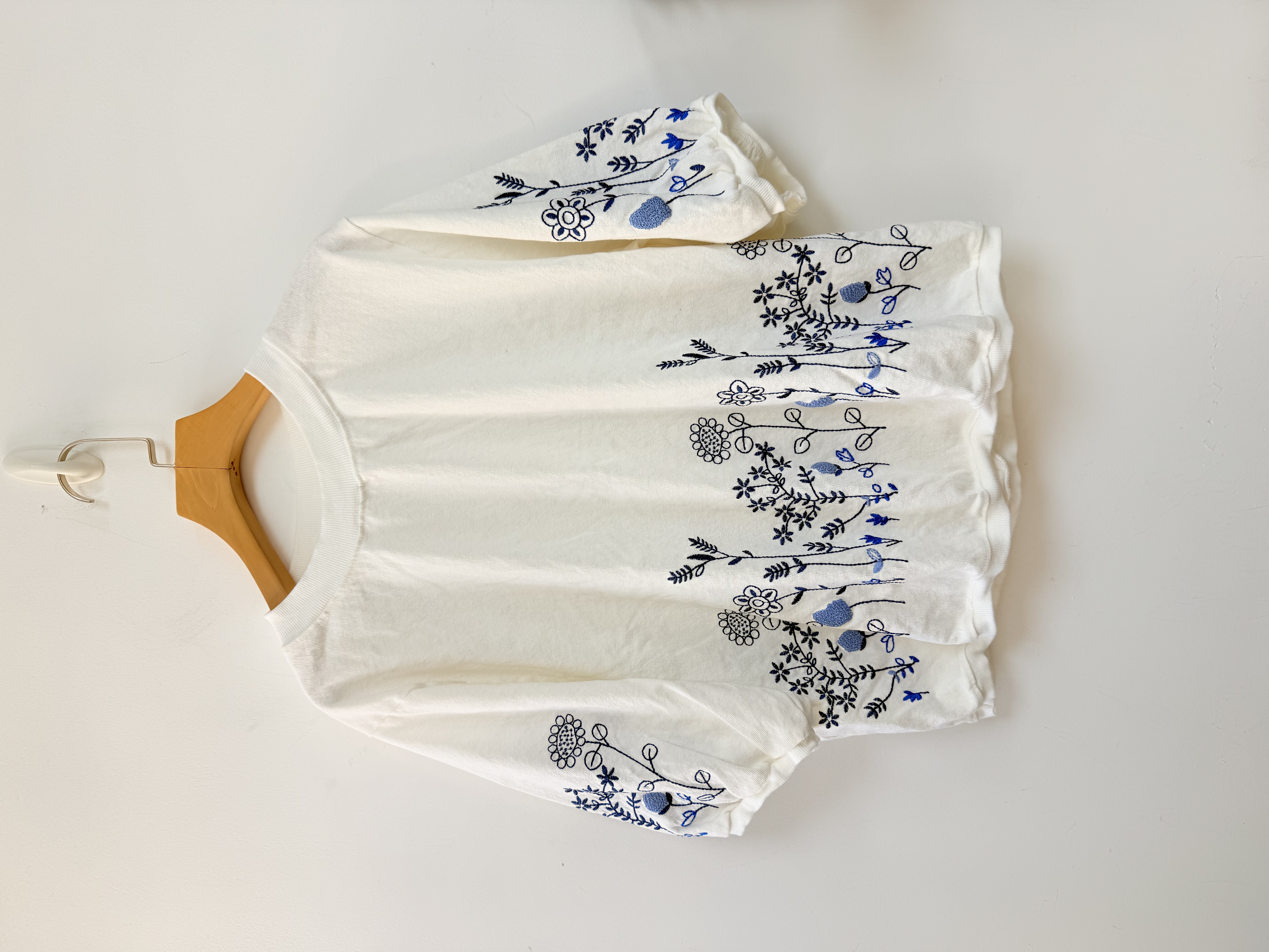 BU OS 綉線花草top