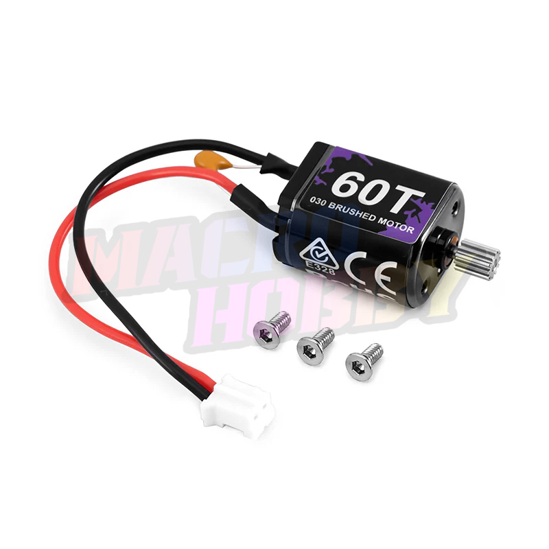 INJORA 60T 030-Size Brushed Motor for 1/30 SCX30 #530386