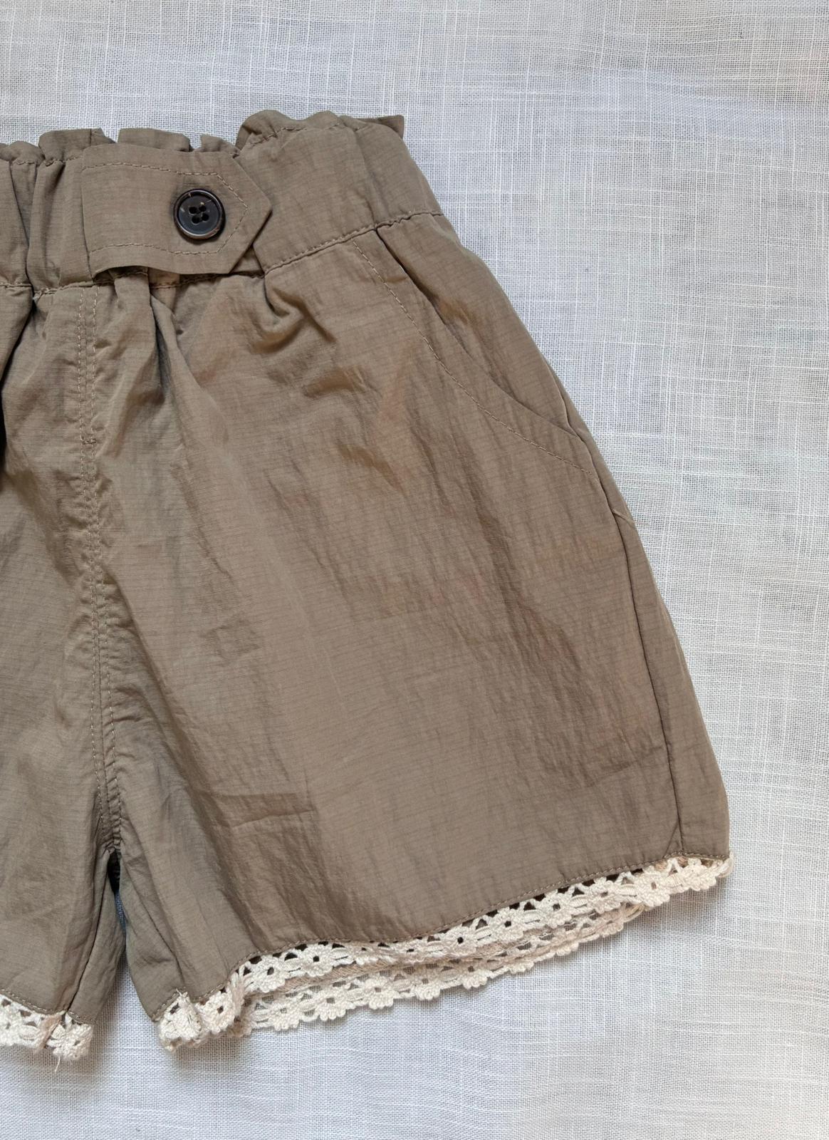 花花邊短褲薄款YX25156