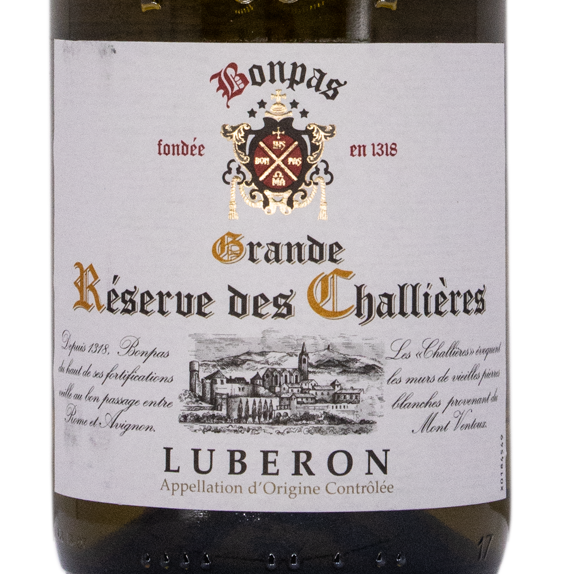 Grande Reserve Des Challieres Luberon De Bonpas Blanc 2022, Southern Rhone
