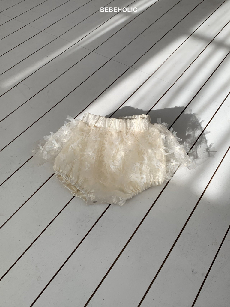 🌸預訂 韓國直送🌸🇰🇷BEBEHOLIC兩色花朵紗裙燈籠褲