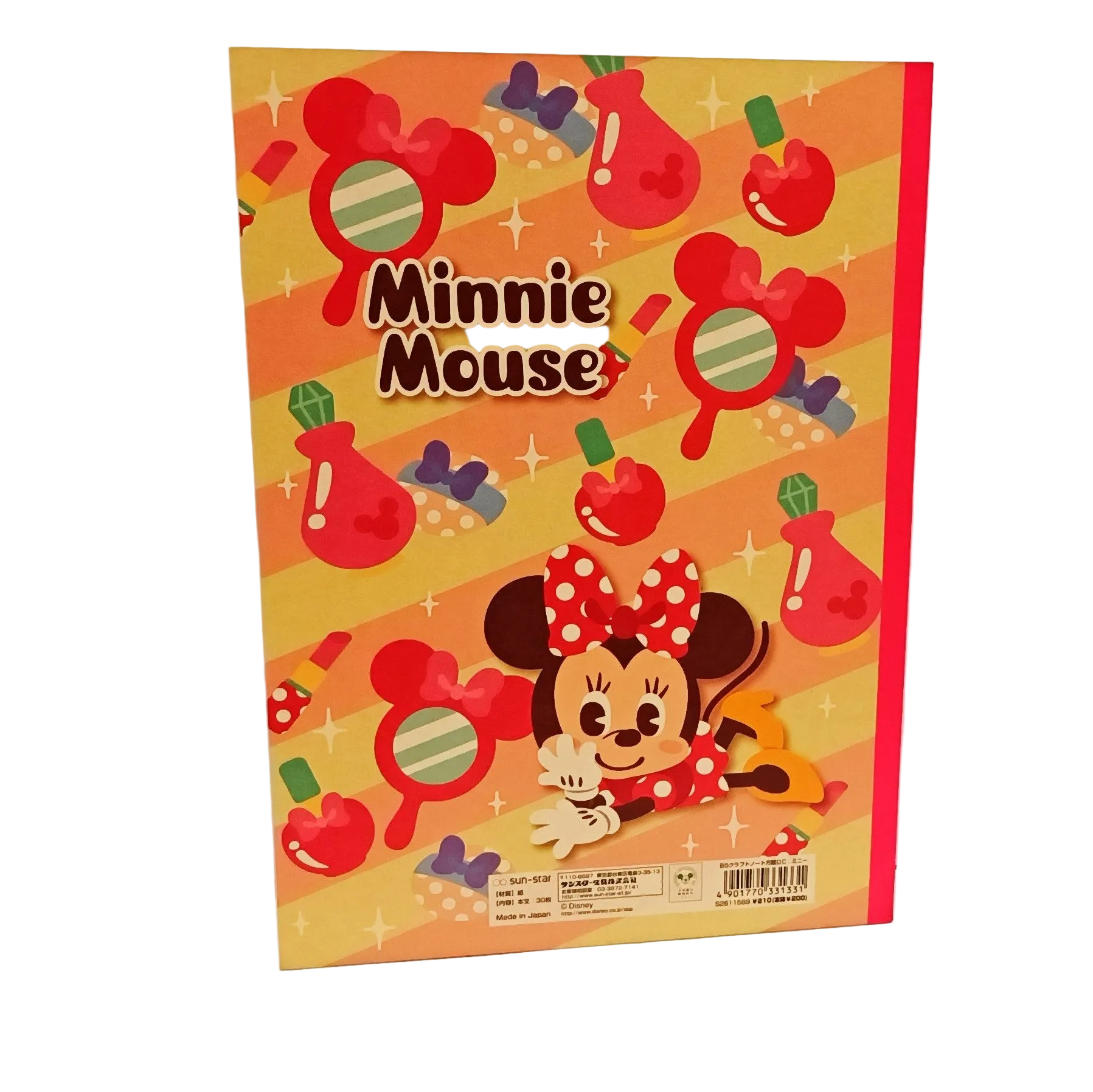 B5 5mm方格筆記本 Minnie Mouse  (S2611589)