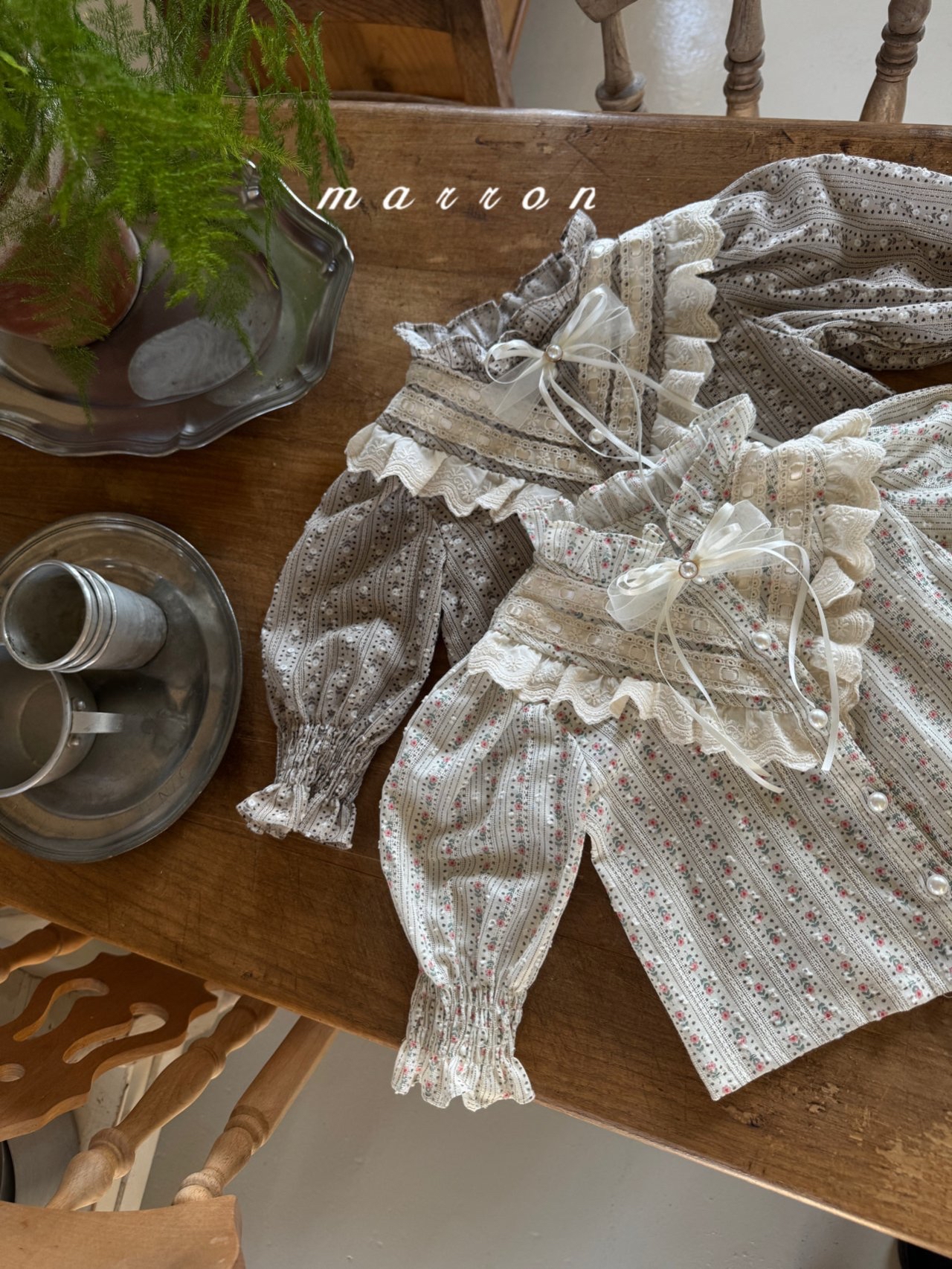 🇰🇷Marron blouse