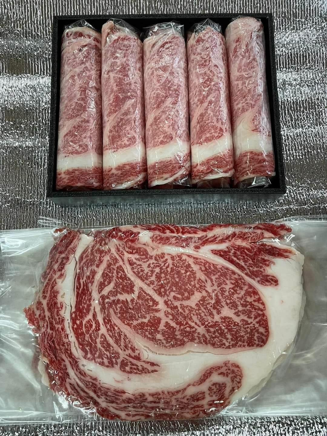 日A5和牛壽喜燒片 （約400g）