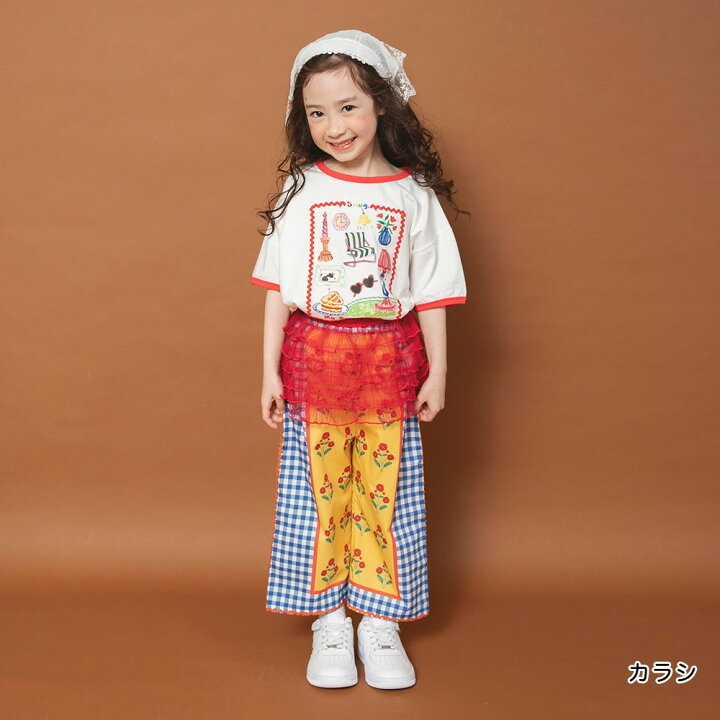 🇯🇵預訂 日本直送🇯🇵Branshes x Rii系列兩色印花寬腿長褲