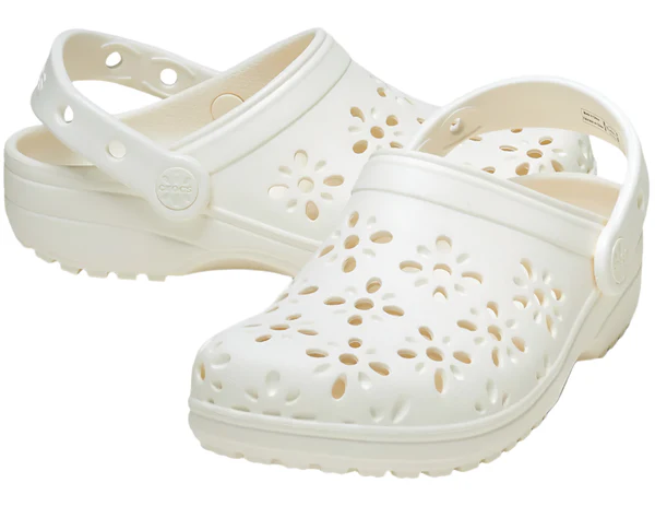 Crocs Classic Floral Cutout Clog 210927