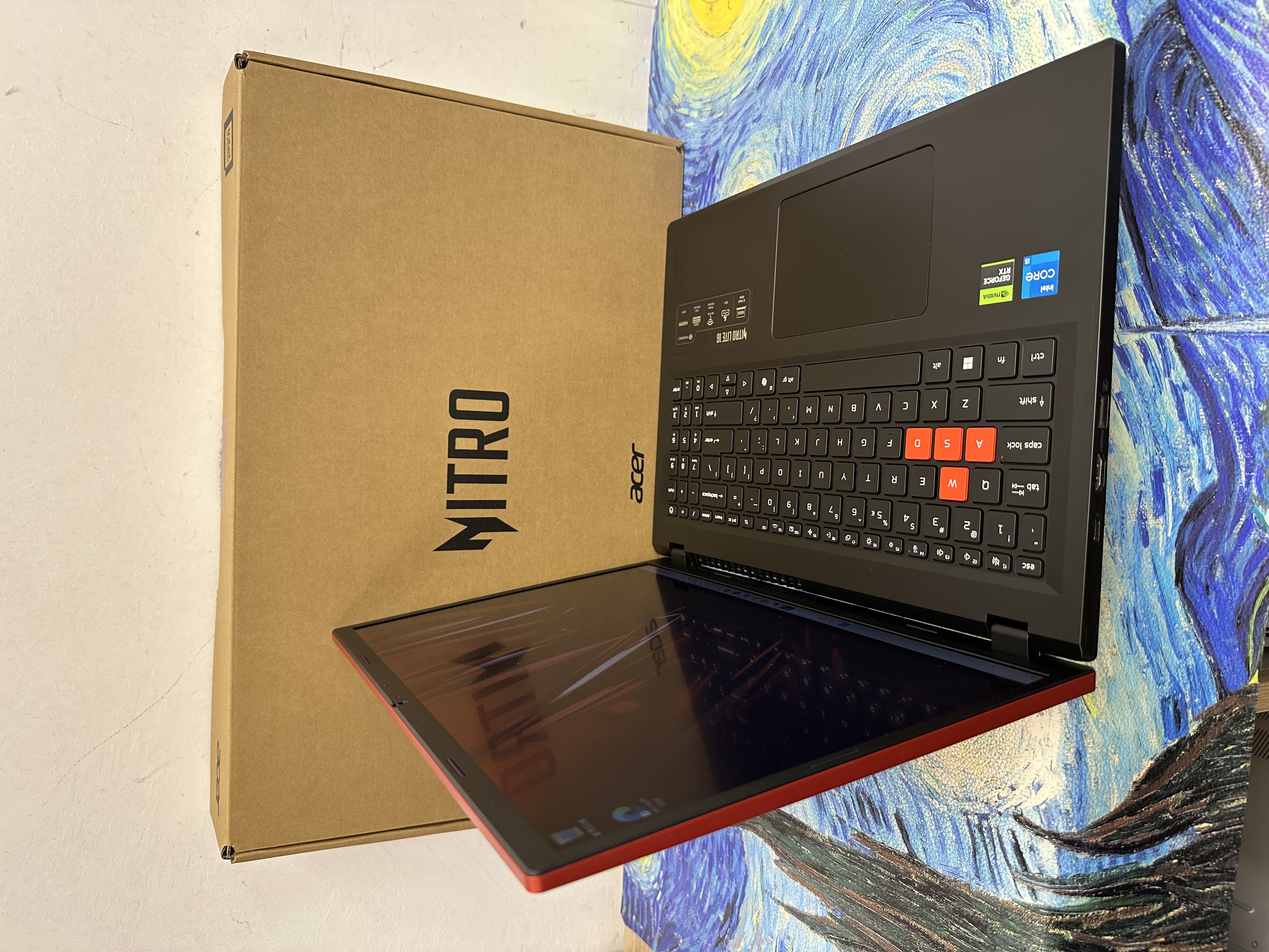 #6107 Acer Nitro  i5-13420H/8,16,32GB Ram/128,256,512GB,1TB SSD/RTX 4050/ 1200P 165Hz / Gaming Laptop / Notebook / PC / Movie / Netflix / YouTube / Music / Type C 充電