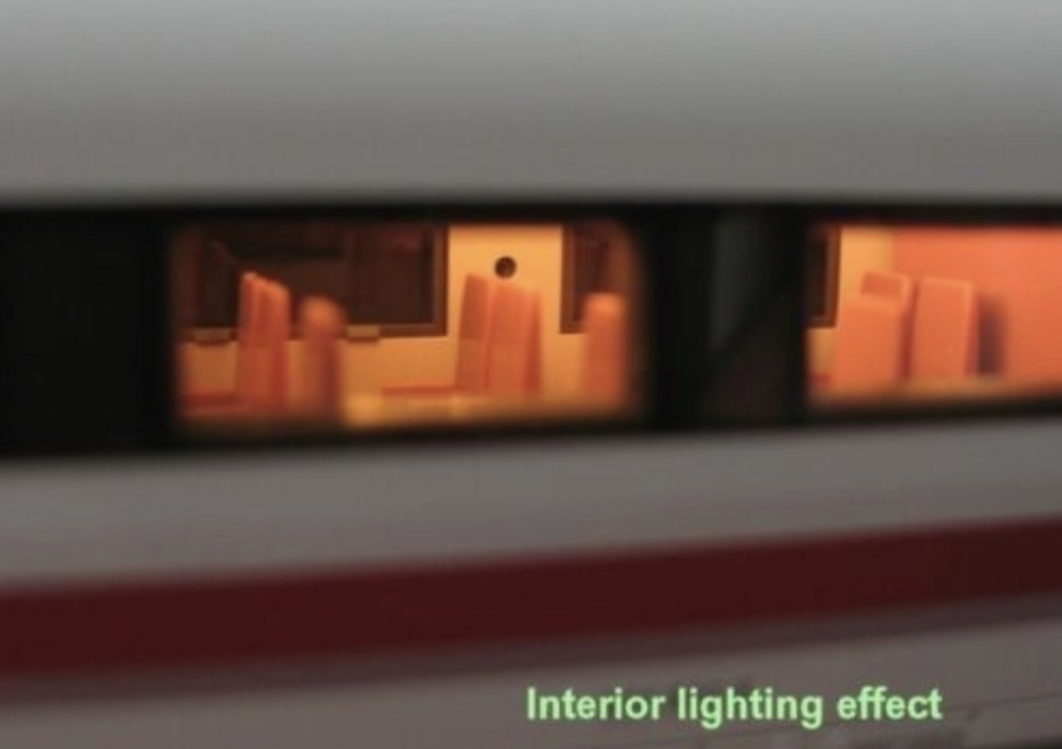 高速列車車廂系列：Fleischmann HO ICE-1 高速列車車廂（附燈光套件）