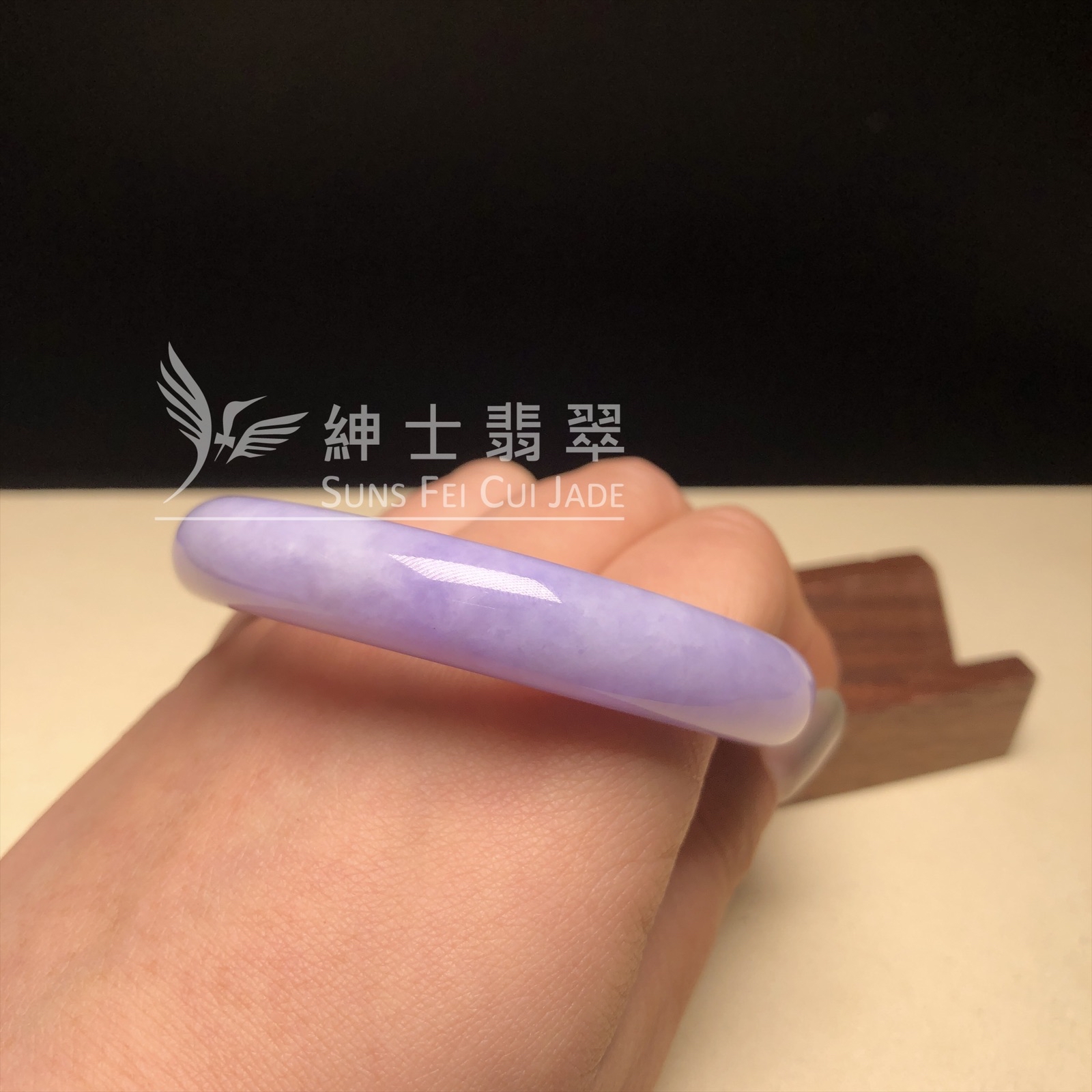 YM00096  紫羅蘭福鐲54.8mm