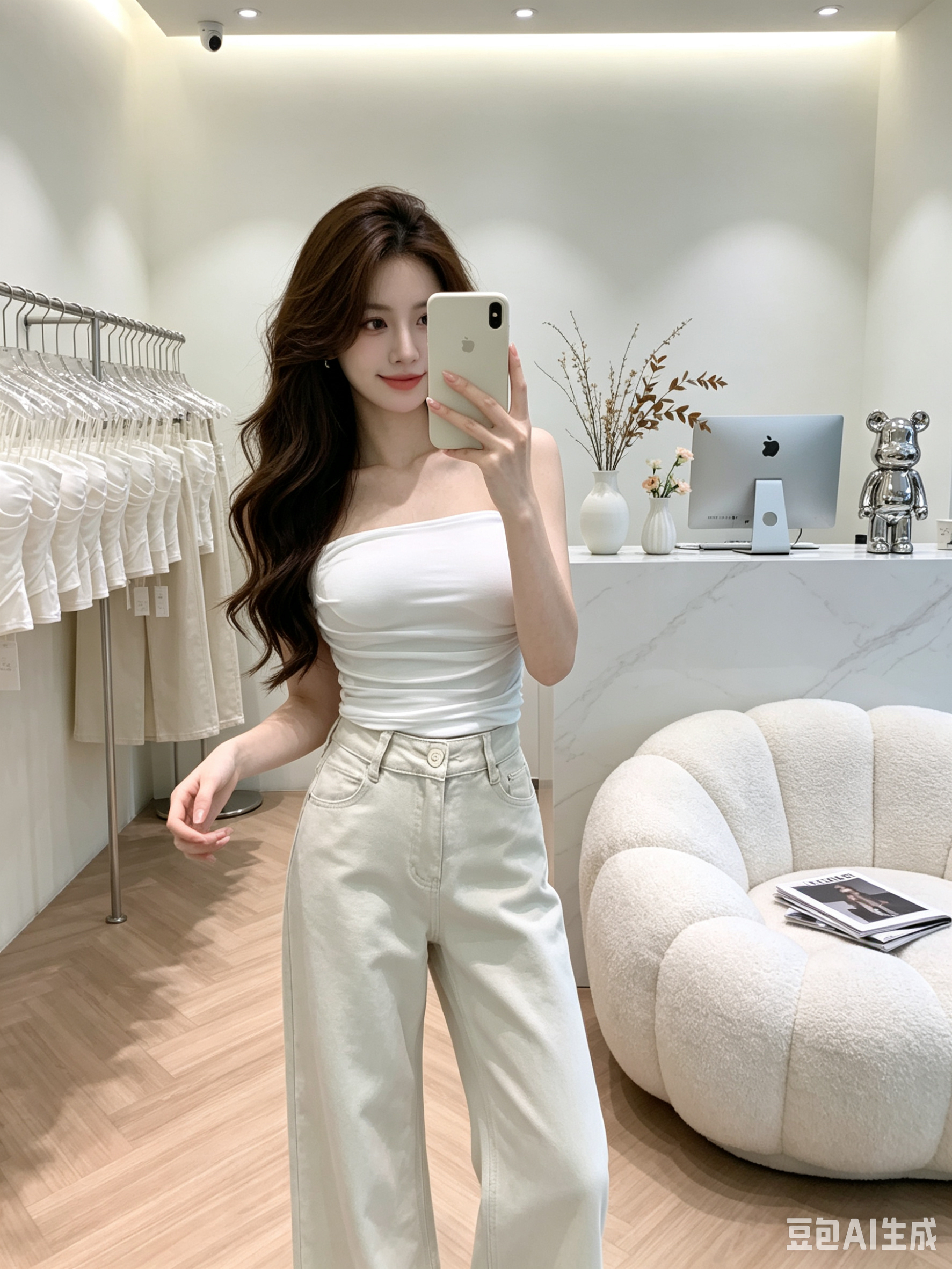 4572 轻奢垂感直筒裤｜Luxury Drape Straight Trousers