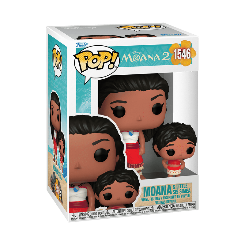📦訂購 美國代購 Funko POP! Disney Moana & Buddy Moana & Little Sis Simea Figure 海洋奇緣 模型