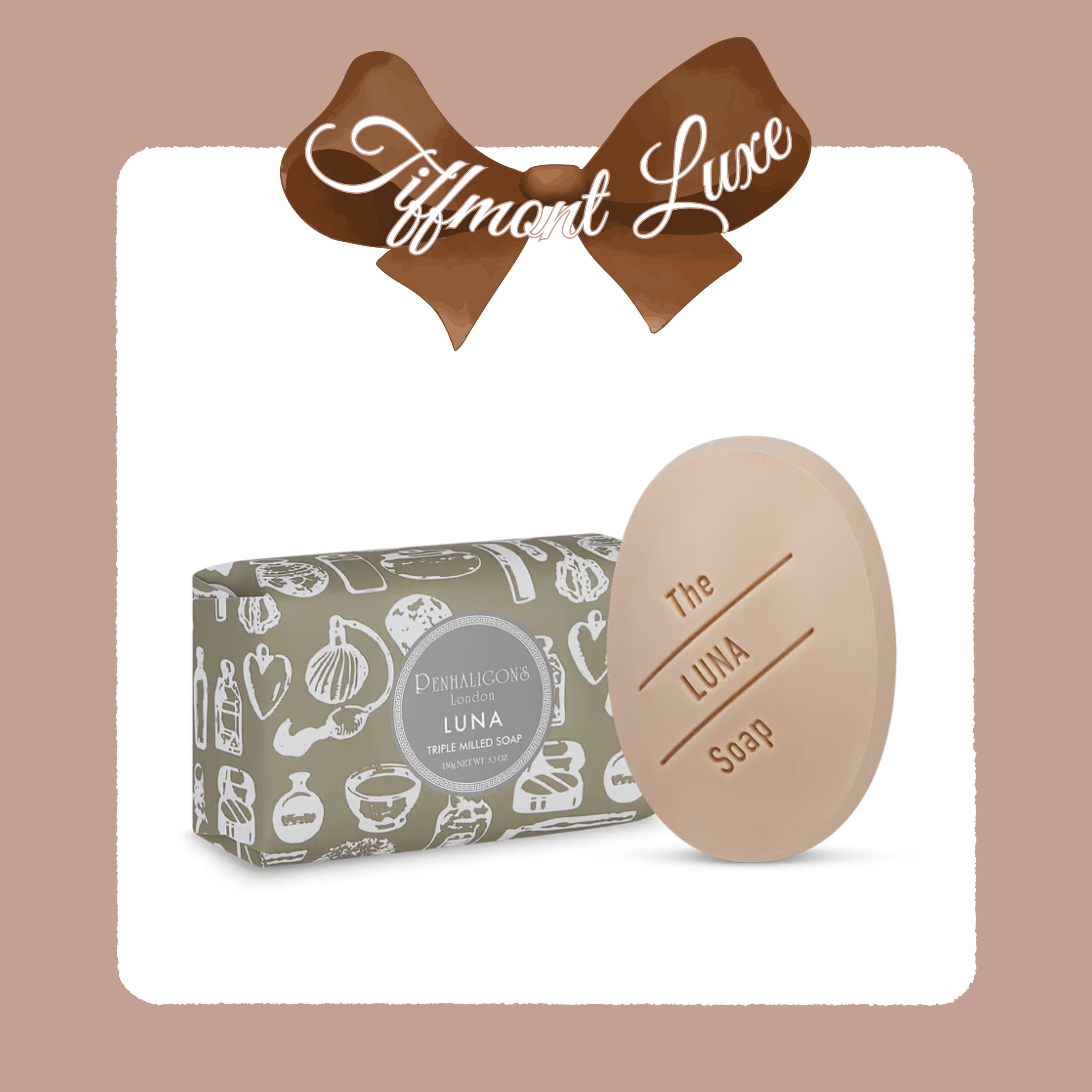 Penhaligons 月亮女神香皂 Luna Triple Milled Soap 