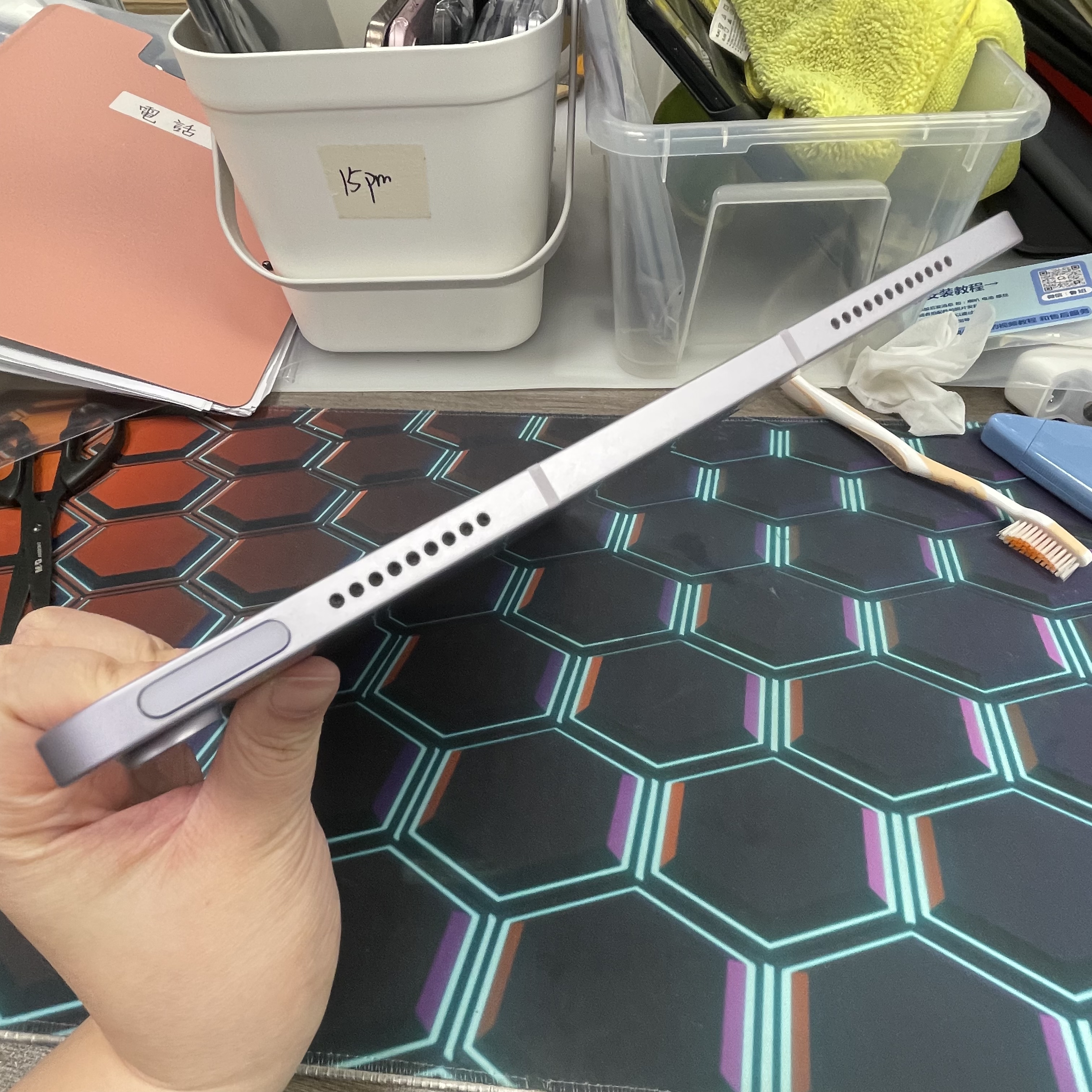 *792982 iPad Air 6 11吋 M2 超靚機 128GB 5G版 紫色 purple