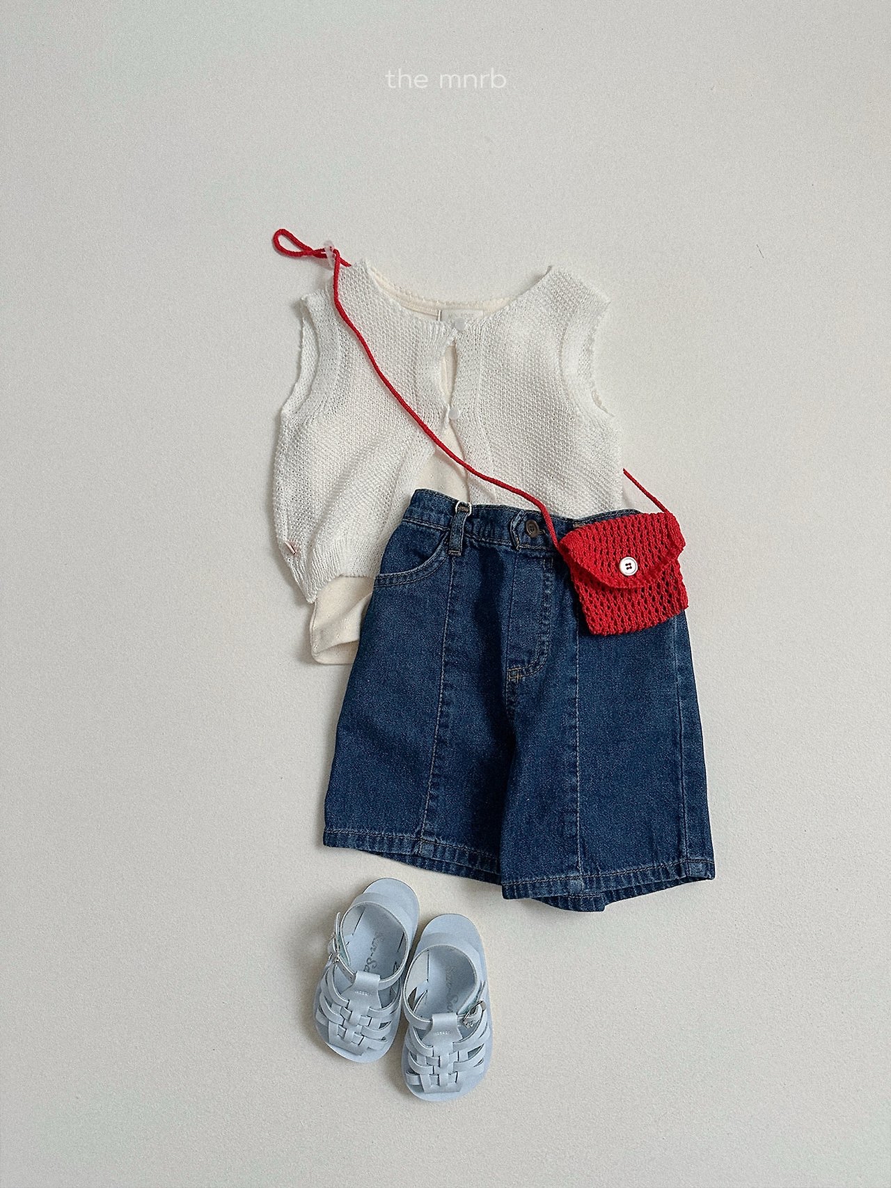 Minirobe | Denim shorts(Deep blue XL100-110) 