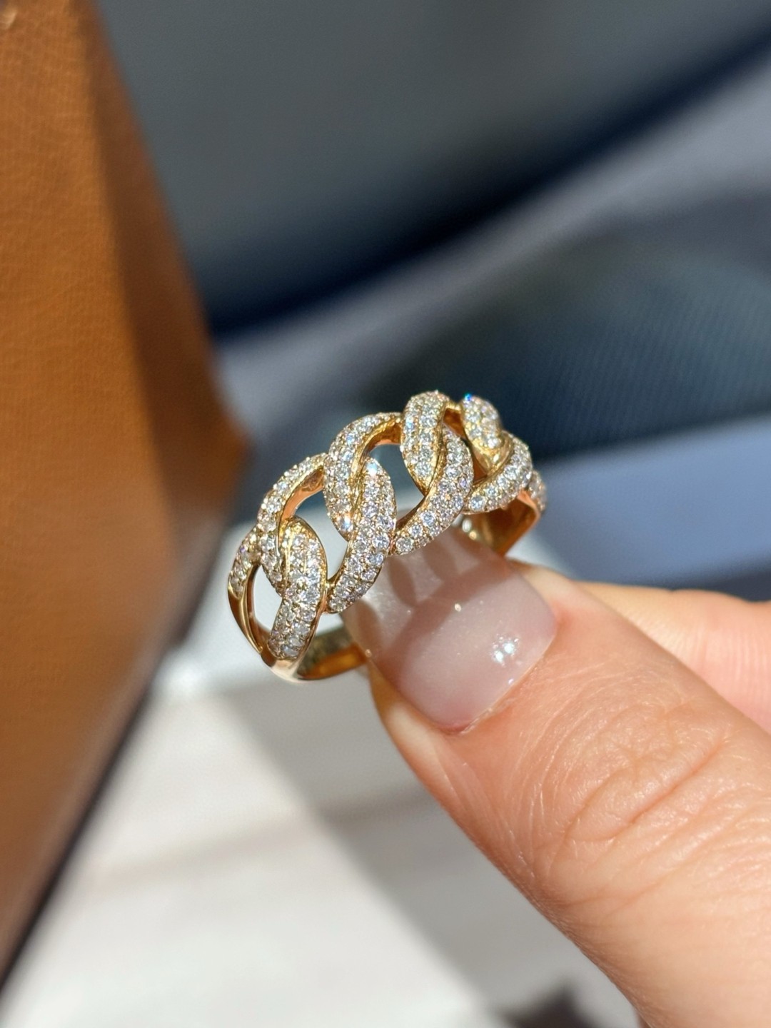 18K Lab Diamond Ring 