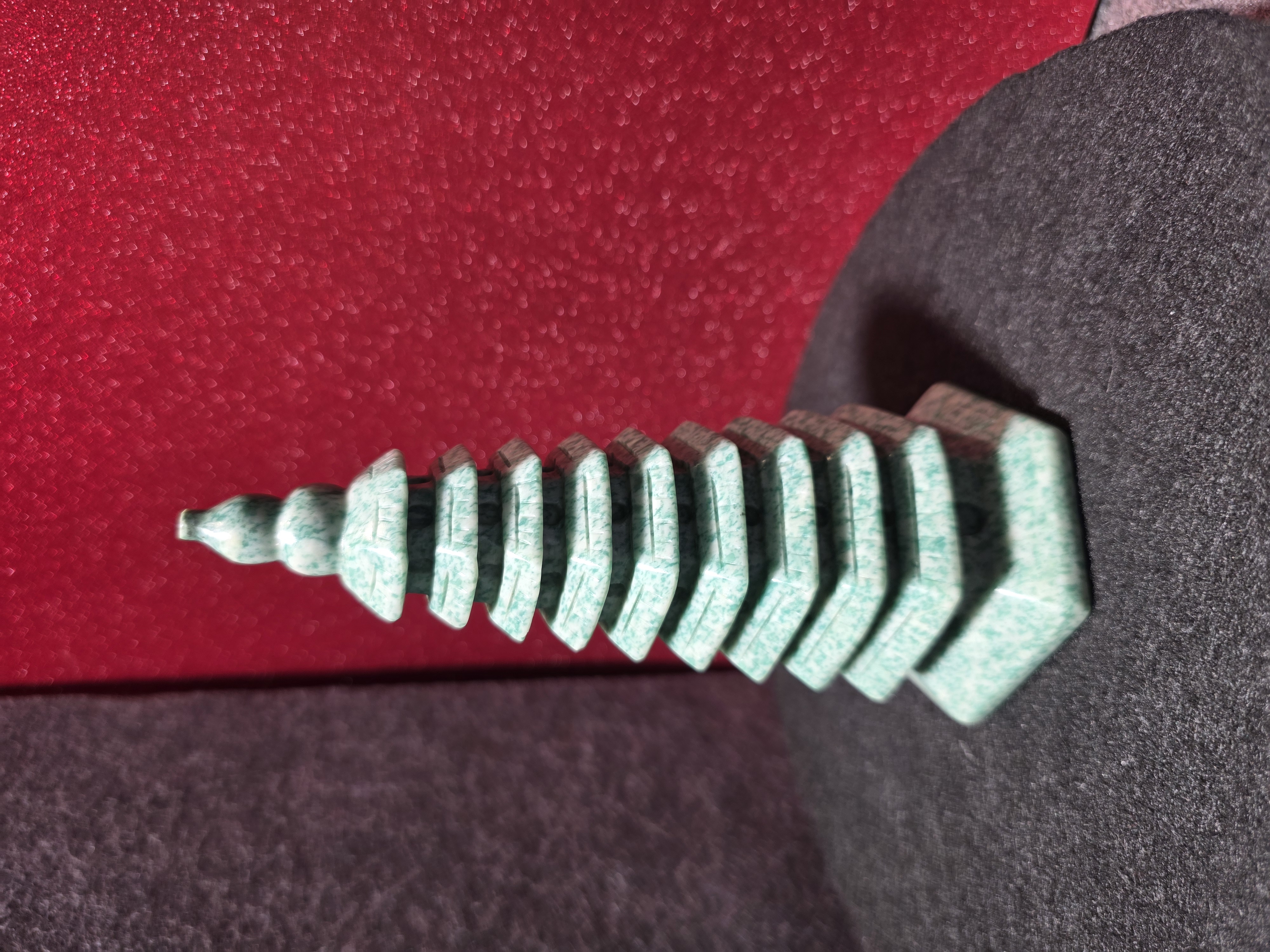 新彊綠玉九層文昌塔