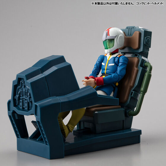 (預訂訂金 $200) (總價 $500) (魂限) MegaHouse G.M.G. COLLECTION EX 機動戰士高達 阿寶 & 馬茜 白色基地艦橋通信士套裝 (行版) GMG Gundam White Base Bridge Radio operator Desk Set