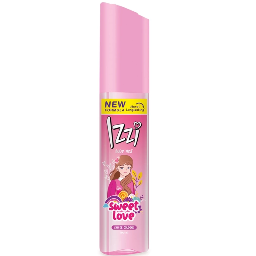 Sweet Love Izzi Body Mist / Serum Spray pewangi badan 100ml - PINK