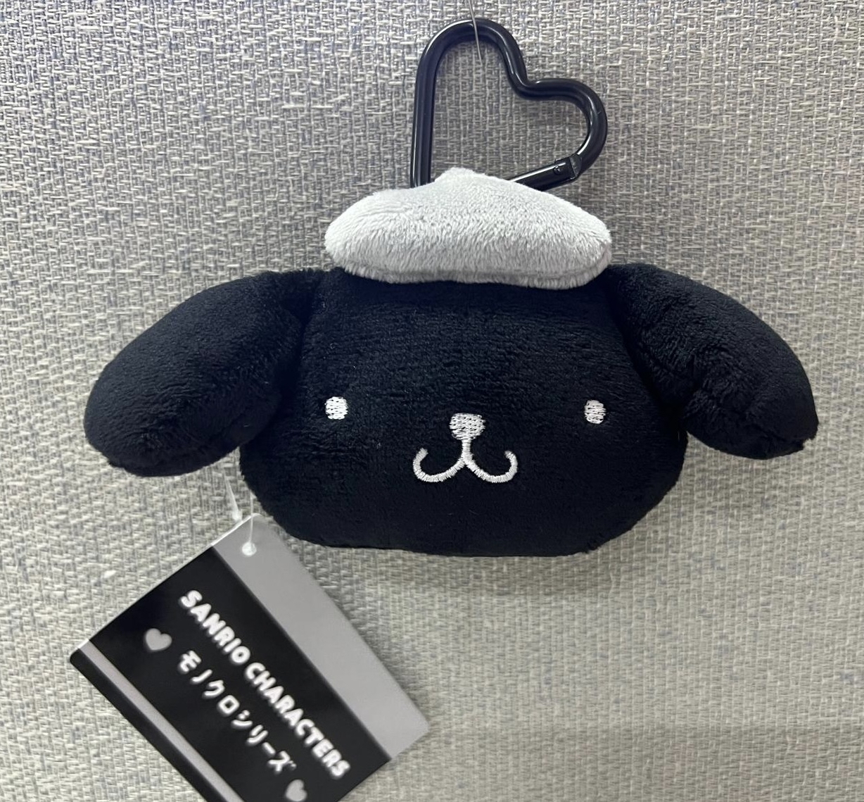 🎌日本直送🎌布甸狗 灰黑系列頭型散子包掛飾