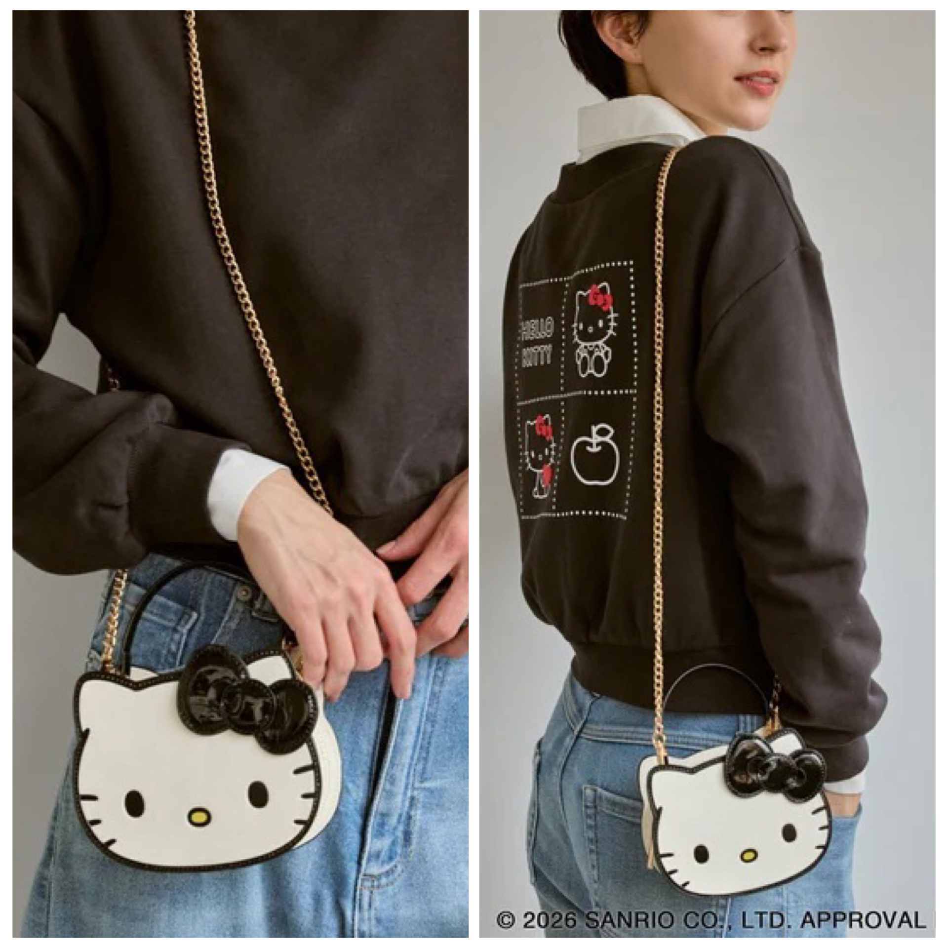 日本預訂📍日本ROPE' PICNIC x Kitty大頭樣袋仔