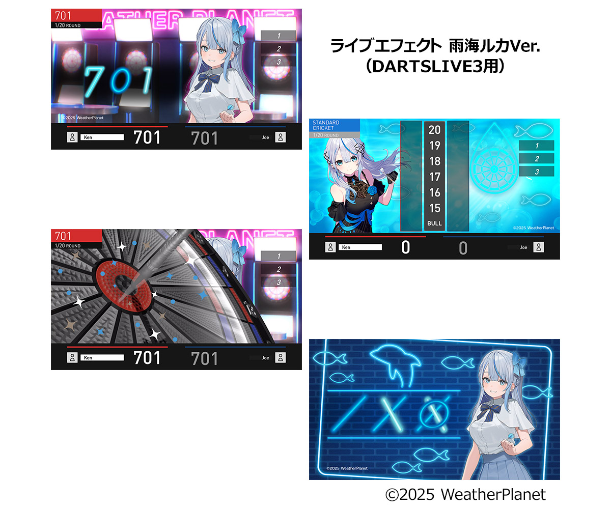 DARTSLIVE Weather Planet DARTS SET