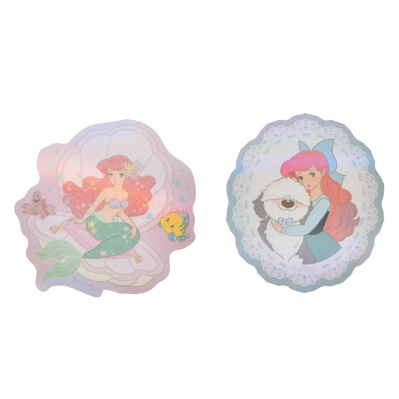  🌸 【預訂】Ariel & Max Sticker Set - The Little Mermaid.Illustrated by mikko