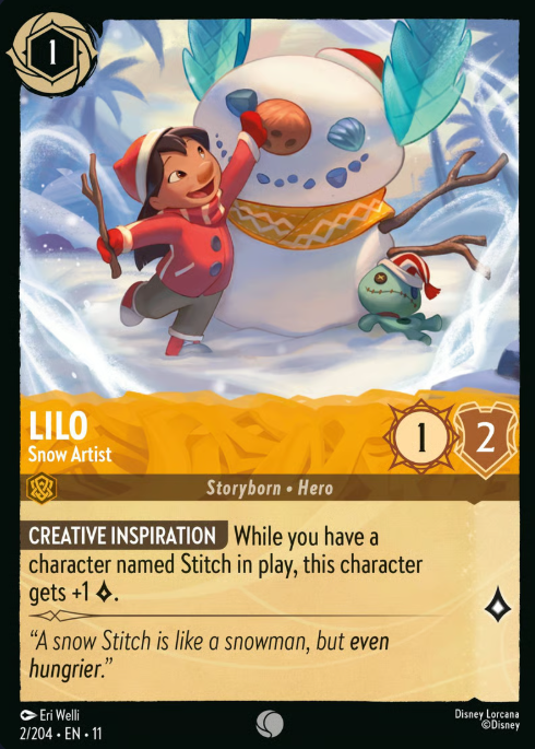 2/204 Lilo – Snow Artist C
