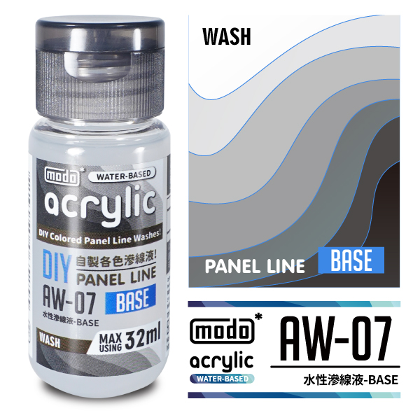 Modo AW 水性滲線液系列 AW02 & AW07