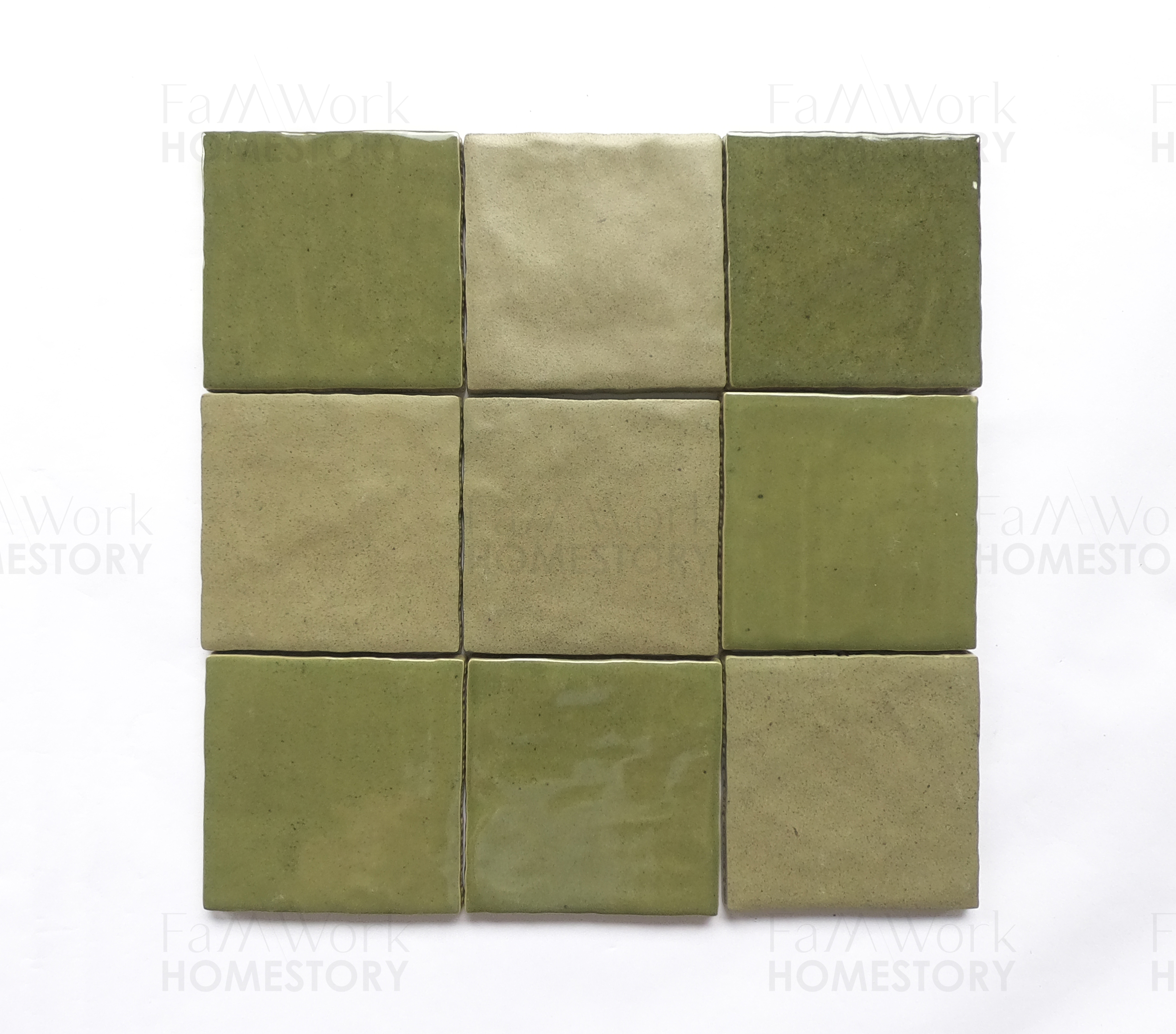 Morning Ripple 100 Square Tile