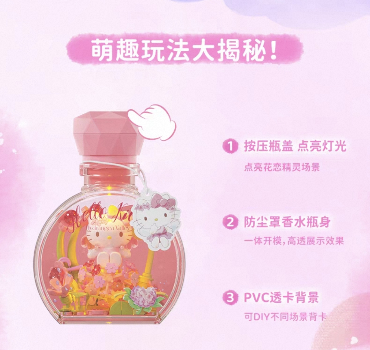 [三麗鷗] 花之天使系列香水瓶積木盲盒 (日版/美版) | 件