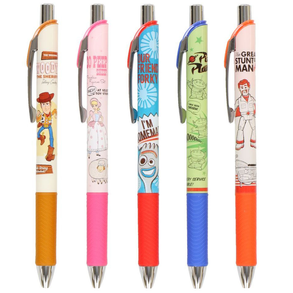 現貨｜【日本 Disney Store 限定】一套5枝 Toy Story 反斗奇兵 日本製 Pentel EnerGize 0.5mm 鉛芯筆 065277