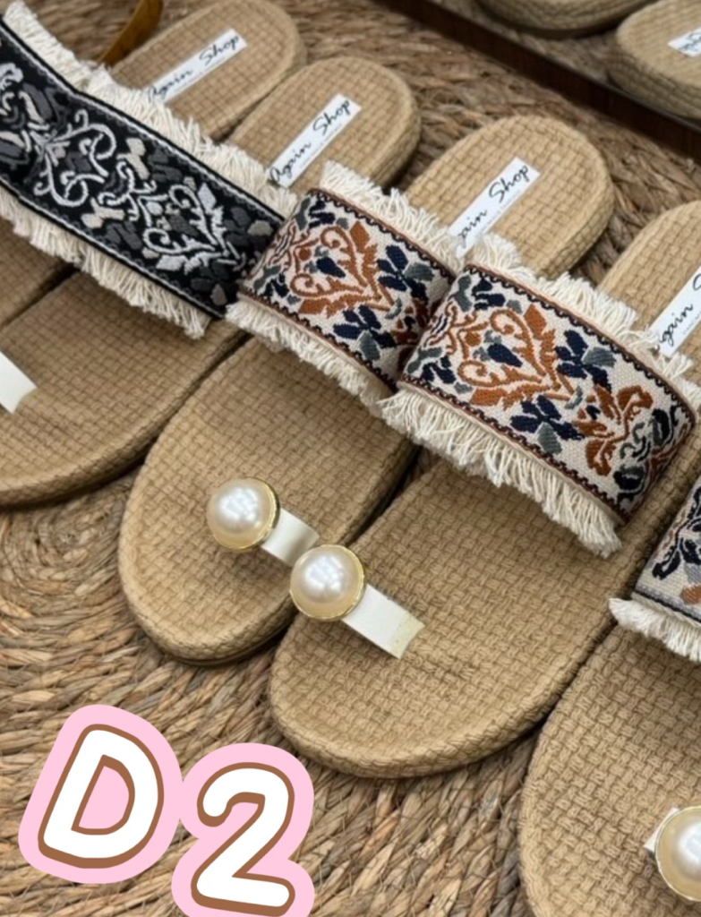 泰國直送 泰國人手製作涼鞋珍珠款式系列