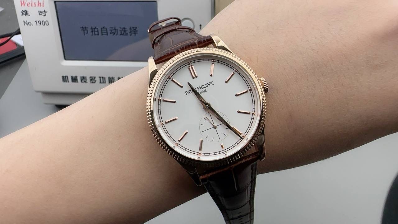 🌐Patek Philippe/百达翡丽 古典6119R手动玫瑰金39mm🌐