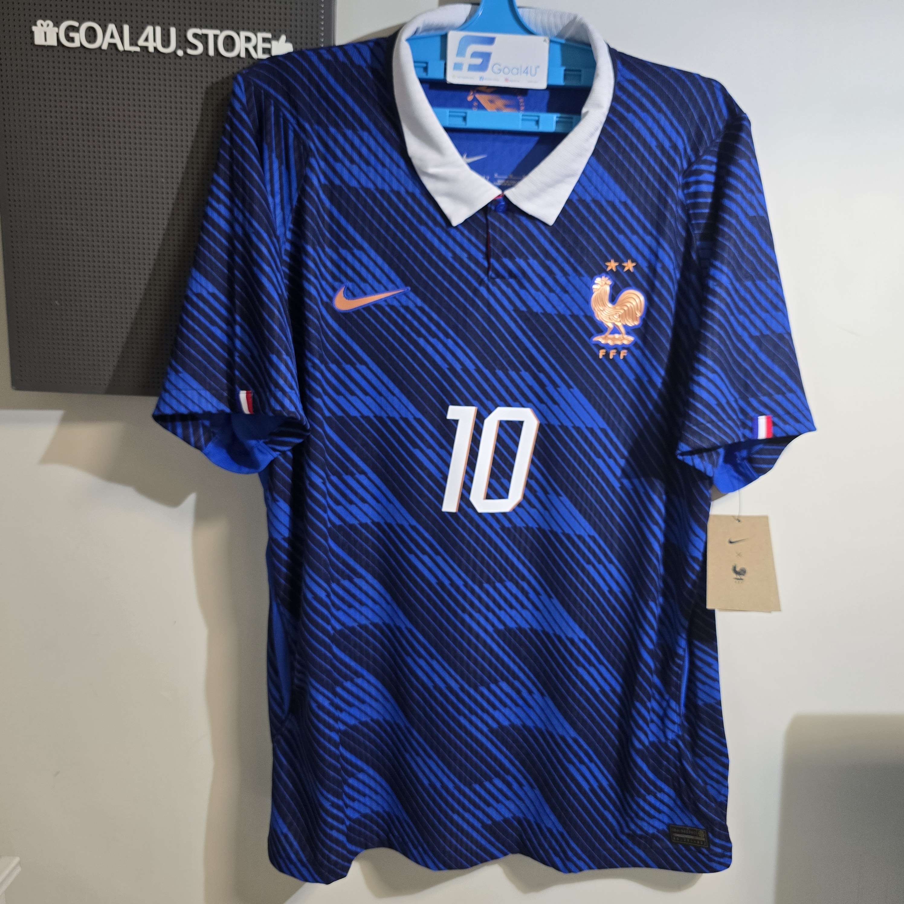 🗽致敬自由女神 Nike France 法國 2026-27 主場球員版球衣 (可加印字章) IB5158