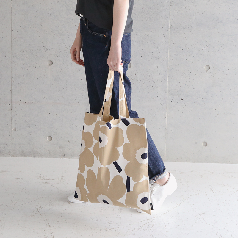 [現貨] [日本直送] Marimekko Totebag｜BEIGE {TF220711}