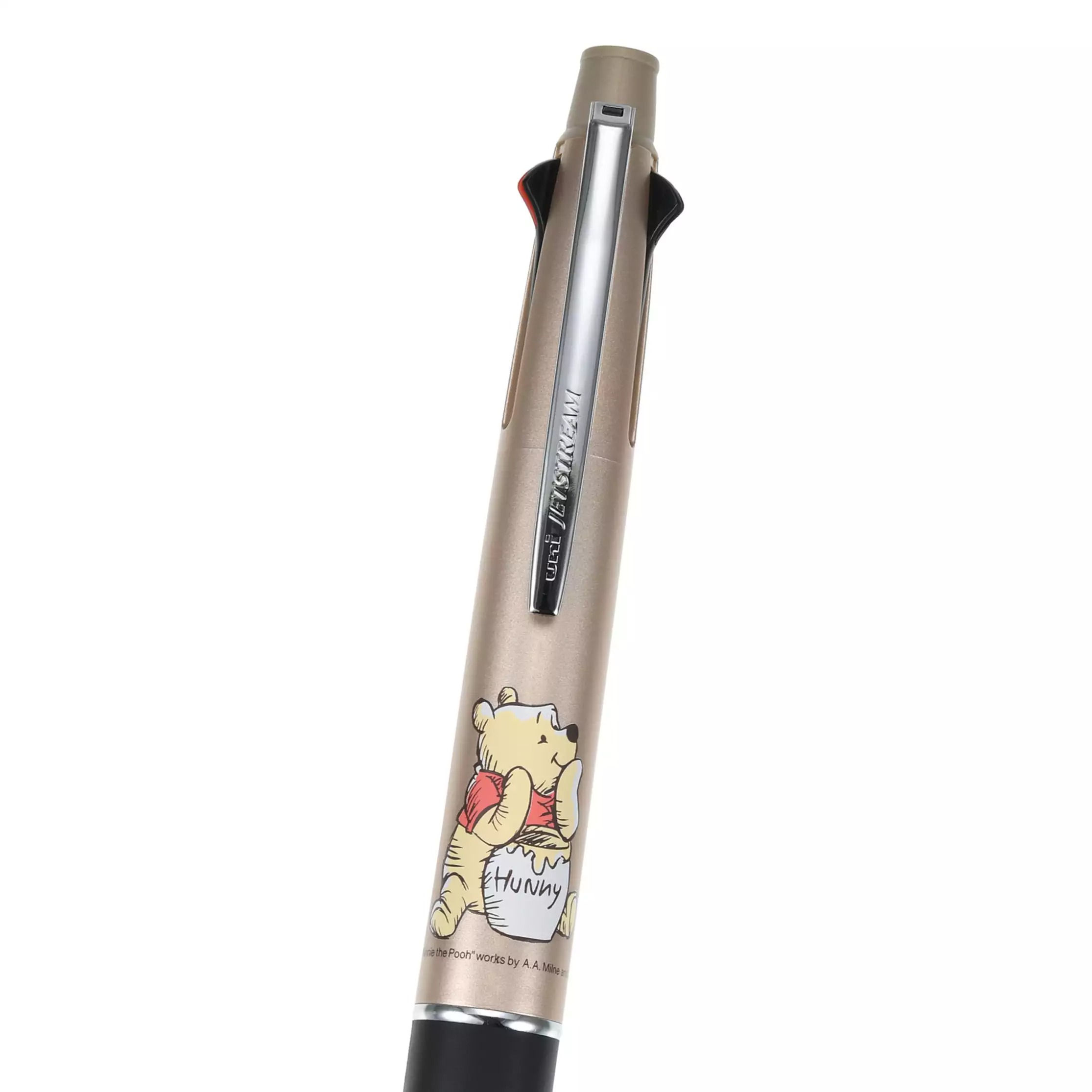 現貨｜【日本 Disney Store 限定】 Winnie the Pooh 小熊維尼 Disney 日本製 uni Jetstream 4&1 多功能 5用筆 0.5mm 4色原子筆 + 0.5mm 鉛芯筆 823440