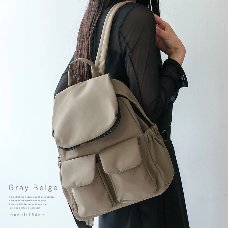 日本代購【 日本直送 10格 輕量 百搭 背囊10-Pocket Lightweight Backpack 】 