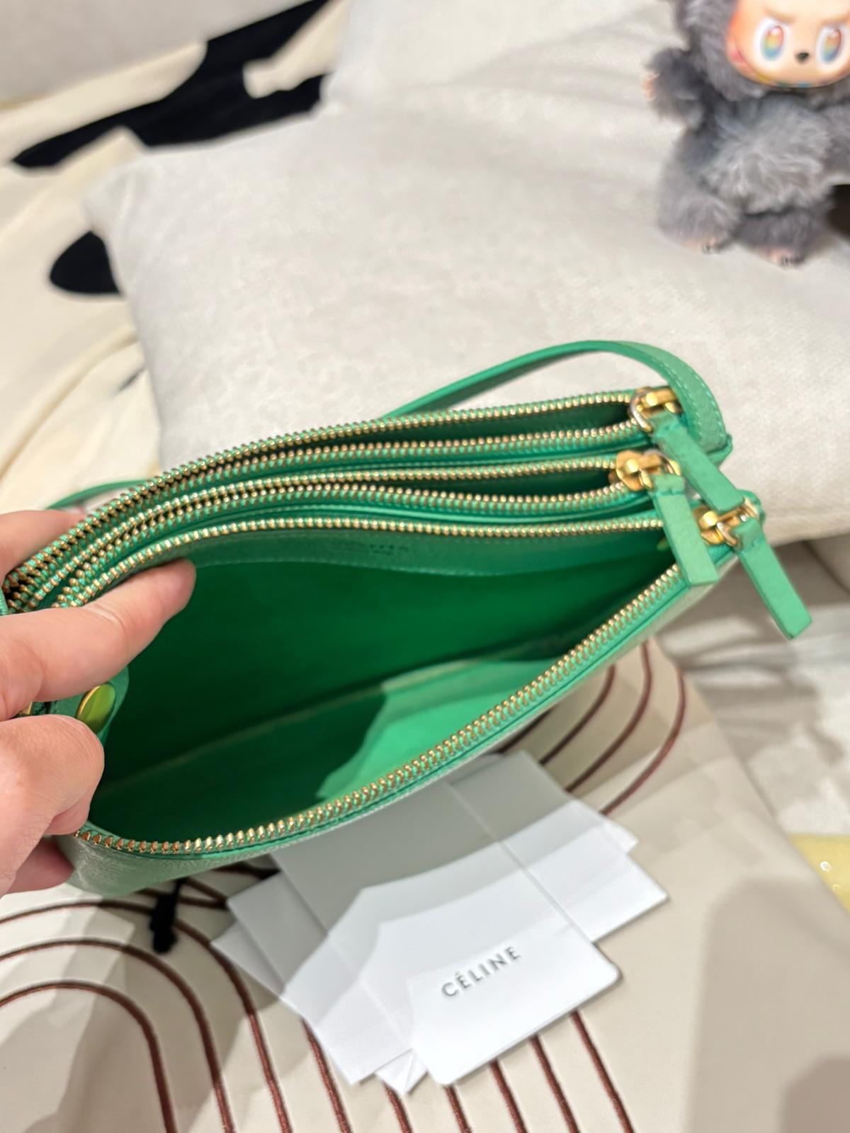 Celine Trio Bag Calfskin 100%Authentic, 90%New ✅Dust bag
