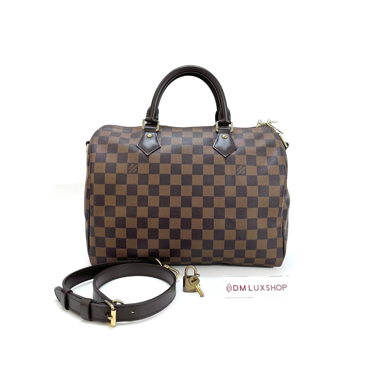 LV Damier Speedy 30 GHW